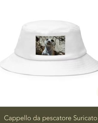 Cappello da pescatore suricato