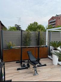 Rack palestra completo