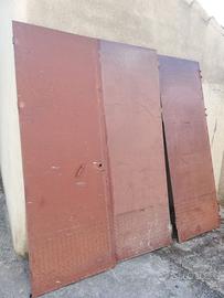 Portone garage in ferro