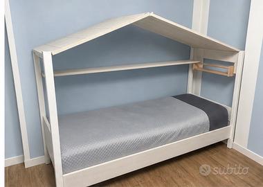 Letto casetta bambini 2 pz