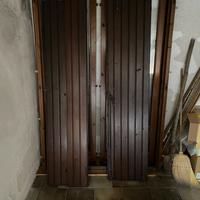 Porta finestra con finestre