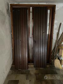 Porta finestra con finestre