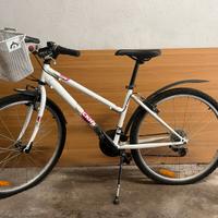 Bicicletta Rockrider Ragazza 26 Bianca Perfetta