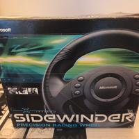 Microsoft SideWinder precision racing wheel