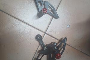 pedane arretrate lightech Yamaha r6