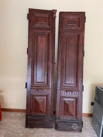 Porta antica a 2 ante