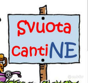 Svuota cantine e traslochi in Lunigiana GRATIS