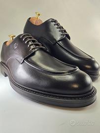 Pollini Derby Uomo Testa di Moro 43 Nuove Made in 