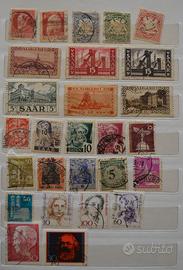 652 Francobolli Germania SAAR,Land Berlin,Moravia