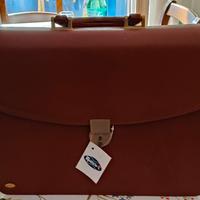 Borsa  Vintage Munari Rigida vera pelle 