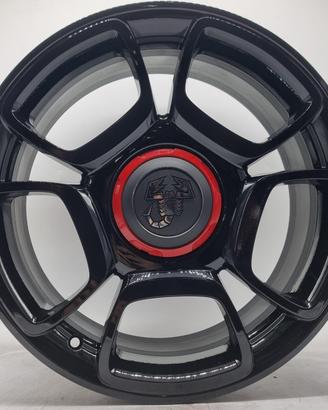 4 Cerchi da 17' in Lega - Abarth Fiat - 500 Abarth