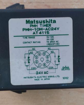 Matsushita PMH-10M-AC24V AT4115 0-10 SEC