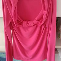 maglia fucsia marca Rocco barocco 