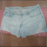 Shorts in denim jeans non elasticizzato, tg.5XL