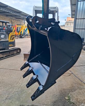 benne rampe in alluminio cingoli nuovi 