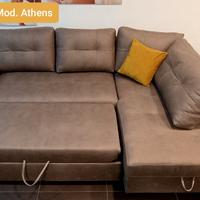 Divano Mod. Athens con carrello e Box Penisola 