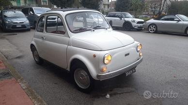 Fiat 500 anno 2968 iscritta registro Asi