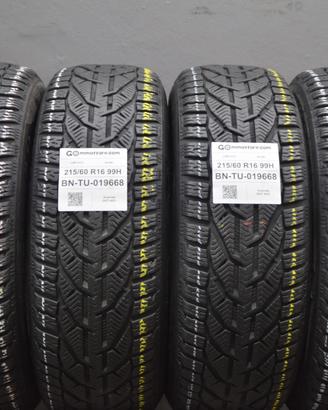4 Pneumatici 215/60 R16 Orium Winter