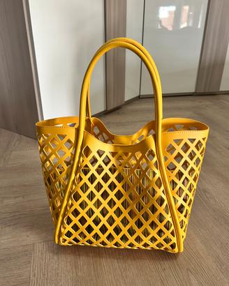 Borsa Gialla traforata - Camomilla Italia