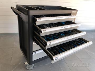 Carrello porta utensili attrezzi officina completo