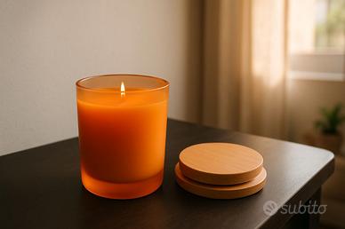 Candela artigianale profumata - Soia 100% naturale