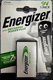 Batterie 9v ricaricabili energizer