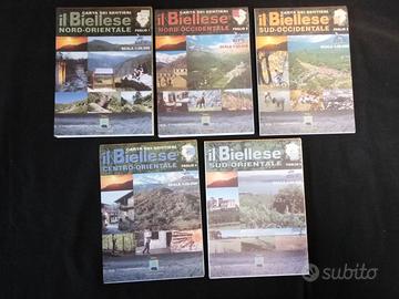 Lotto 5 mappe Il Biellese