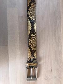 Vera cintura pelle di pitone