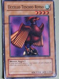 Carta Uccello Teschio Rosso - Yu-Gi-Oh
