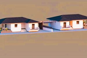 Villa bifamiliare indipendente