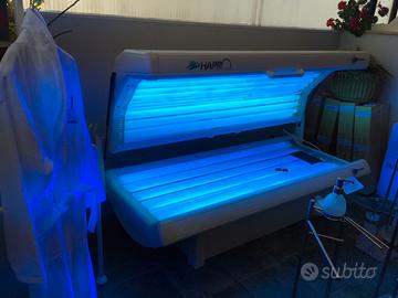 lettino solare abbronzante -moto d'acqua