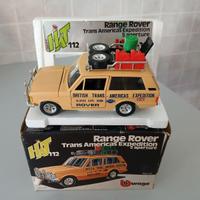 Range Rover " TAE " 1:24 Burago no Solido-Politoys