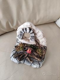 Accessorio presepe focolare con arco