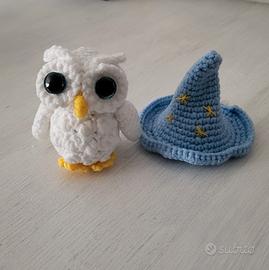 Gufetto Mago Amigurumi - Harry Potter Style 🦉