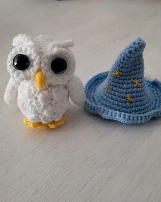 Gufetto Mago Amigurumi - Harry Potter Style 🦉