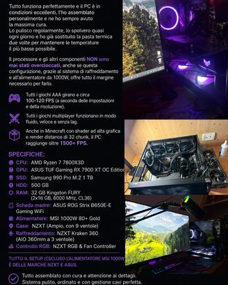 PC Gaming / Intera postazione