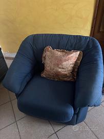 Poltrona blu