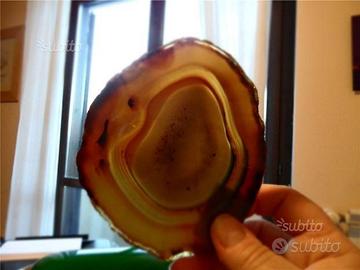 Pietra preziosa Fetta Agata Corniola, Torino