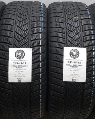 4 GOMME 245 45 18 PIRELLI A61058