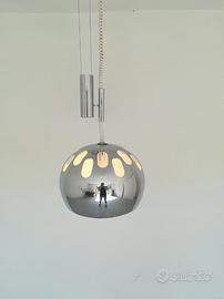 Lampadario c/saliscendi Luci illuminazione anni 70