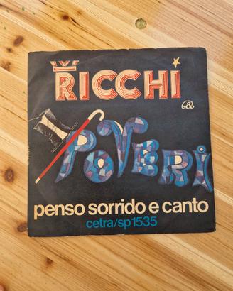 Vinile 45 giri Ricchi e Poveri