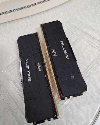 RAM Crucial Ballistix DDR4 16GB (2x8GB) 3600 MHz