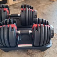 coppia manubri regolabili 24kg nuovi