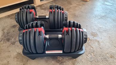 coppia manubri regolabili 24kg nuovi