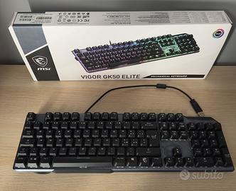 MSI Vigor GK50 Elite Box Tastiera Gaming RGB