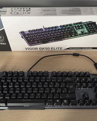 MSI Vigor GK50 Elite Box Tastiera Gaming RGB