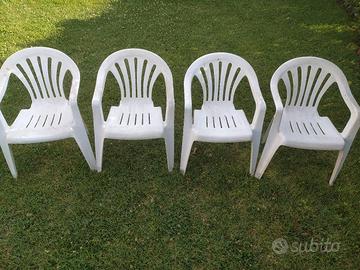 Sedie da giardino 