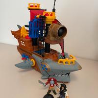 Barca galeone dei pirati