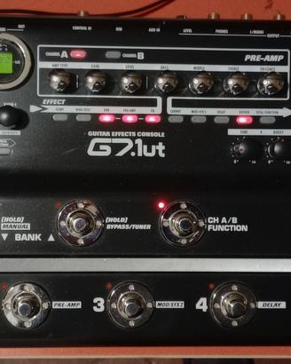 Pedaliera multieffetto Zoom G7.1