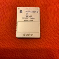 Memory Card Sony Silver PlayStation 2 8MB PS2